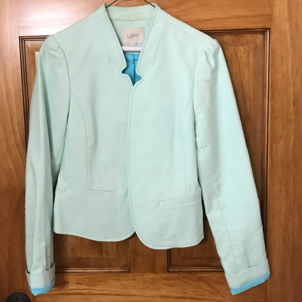 Light Turquoise Blazer